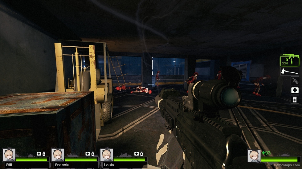 Custom AK-12 with attachments v7 (M16A2)