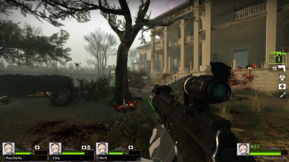 Custom AK-12 with attachments v7 (M16A2)