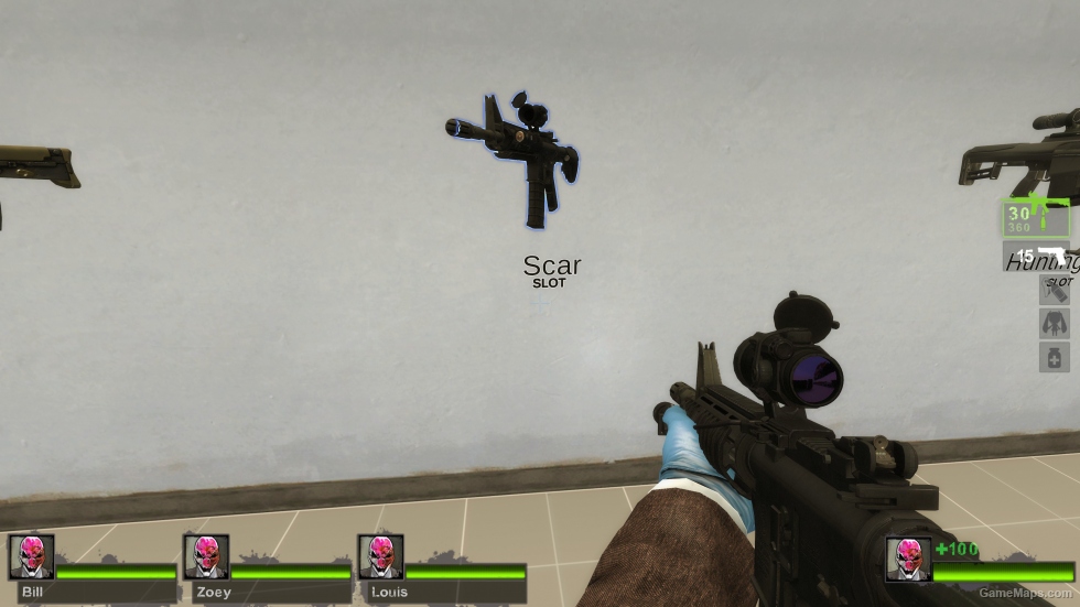 Custom AR-15 with Aimpoint [Desert Rifle] (request)