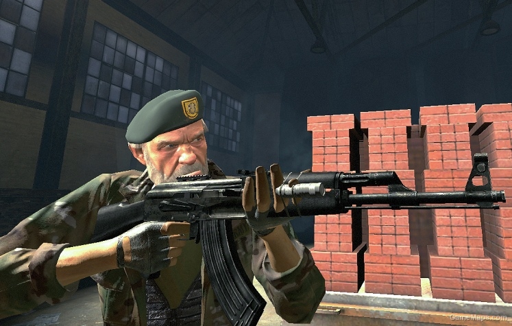 Custom Worn Tactical AK47