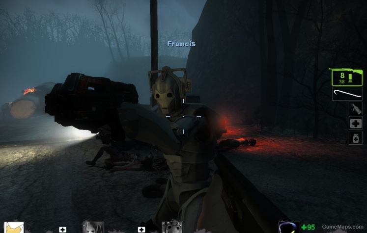 Cyberman replaces Francis
