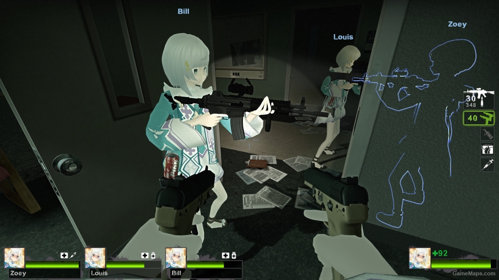 Daewoo K2C with Aimpoint & Foregrip (Desert Rifle) v4