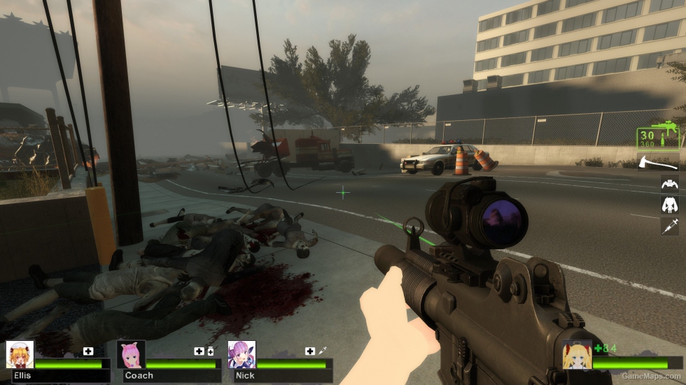 Daewoo K7 with Aimpoint (desert rifle)
