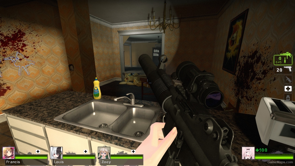 Daewoo K7 with Aimpoint (Suppressed SMG) v5