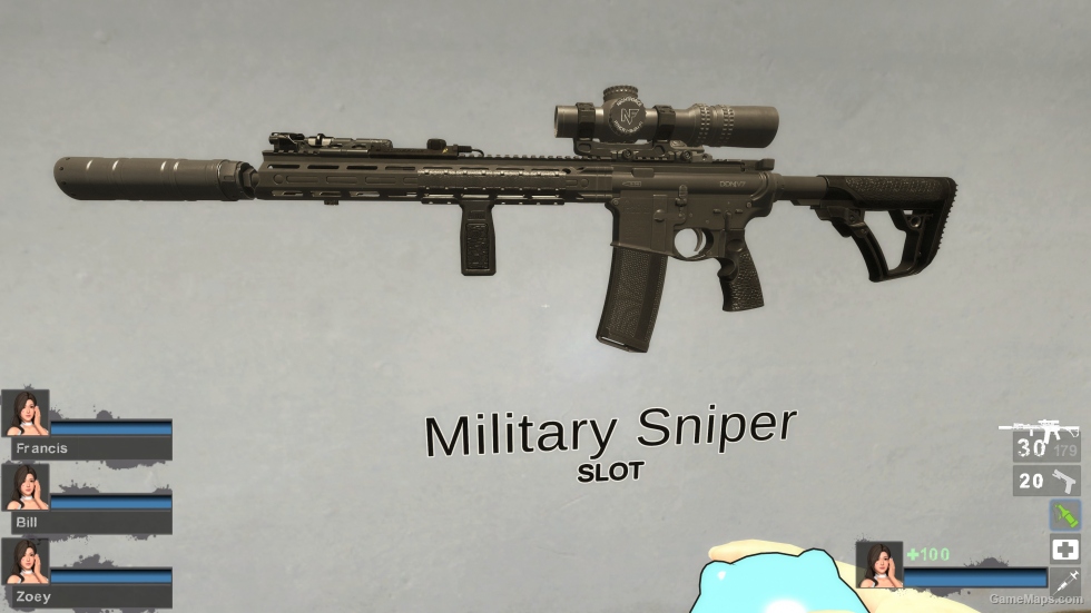 Daniel Defense M4 V7 MS (Sniper Military Replace)