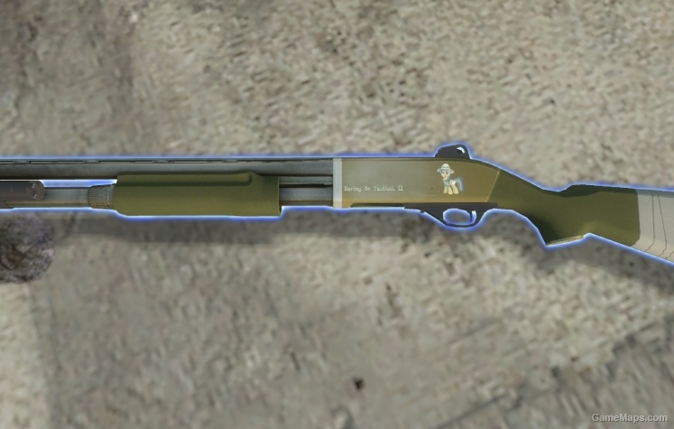 Daring Do chrome shotgun