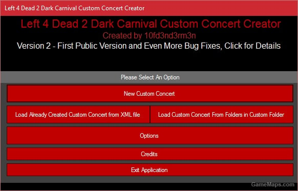 Dark Carnival Custom Concert Creator