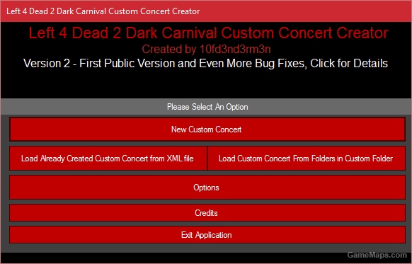 Dark Carnival Custom Concert Creator