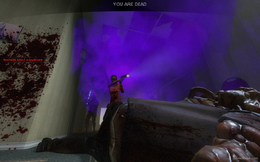 dark purple smoker particles