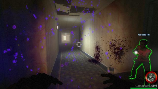 dark purple smoker particles