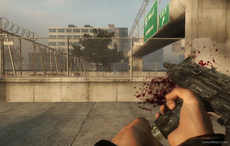 Dark Urban Camo Uzi