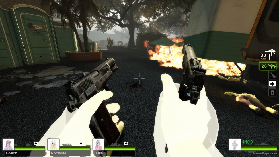 Day of Infamy Browning HP v5 (Dual pistols)