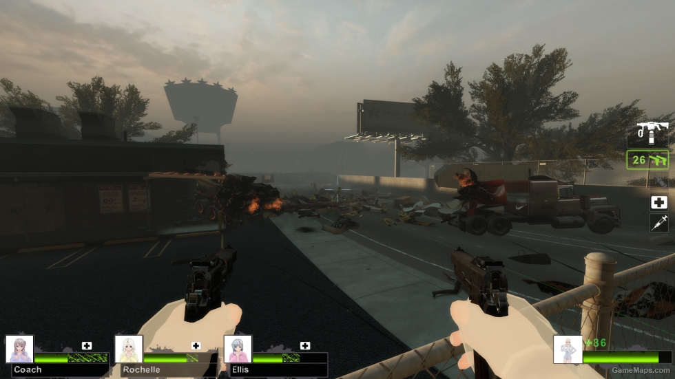 Day of Infamy Browning HP v5 (Dual pistols)