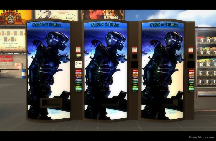 Dead Space 3 Vending Machine - Watch the vid for a better look. Dead Space 3 Vending Machine