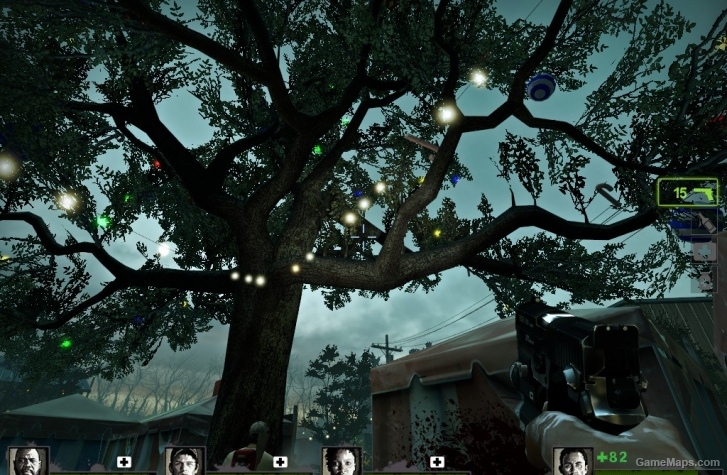 Decorated Holiday Trees