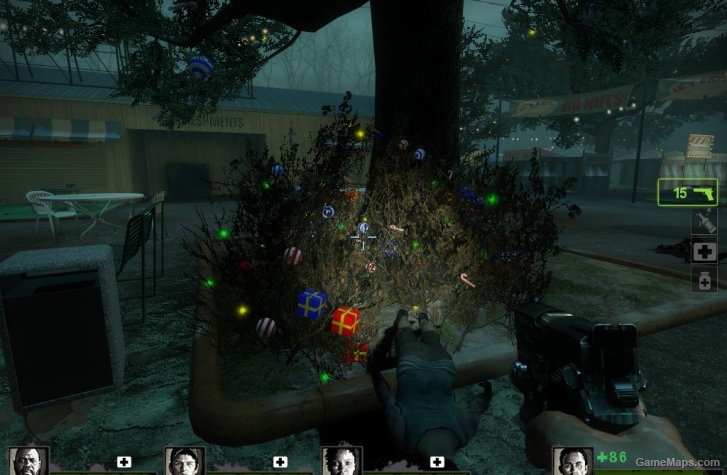 Decorated Holiday Trees