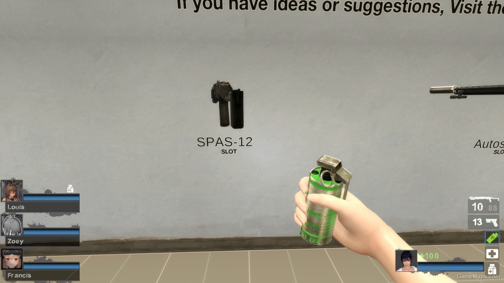 Default Combat Shotgun Pump Action Unfolded (SPAS-12) [request]