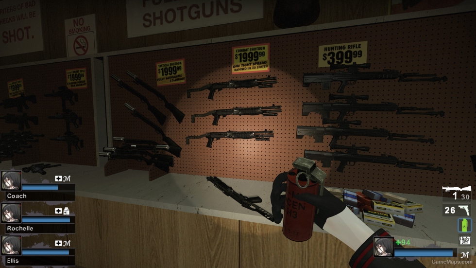 Default Combat Shotgun Pump Action Unfolded (SPAS-12) [request]