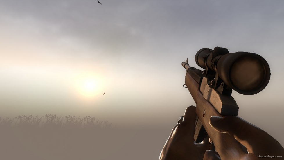 Default Hunting Rifle Animation Mod