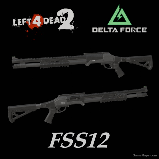 DELTA FORCE HAWK OPS FSS12 AUTOSHOTGUN NO ADS