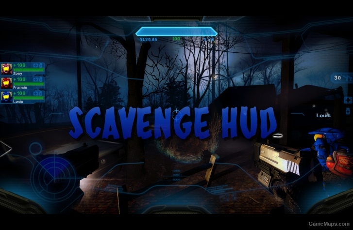 Delux Halo HUD