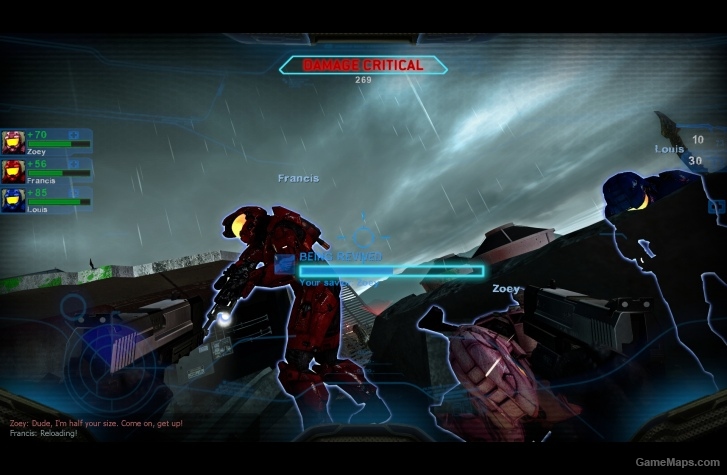 Delux Halo HUD