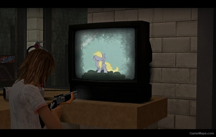 Derpy Hooves Bounce on TV
