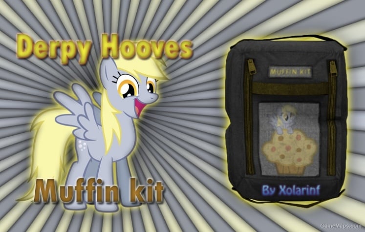 Derpy Hooves muffin kit