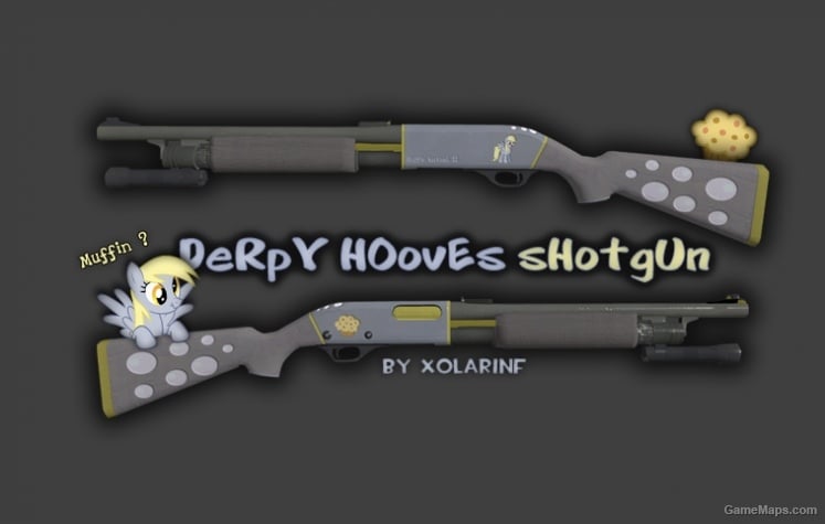Derpy Hooves pump shotgun