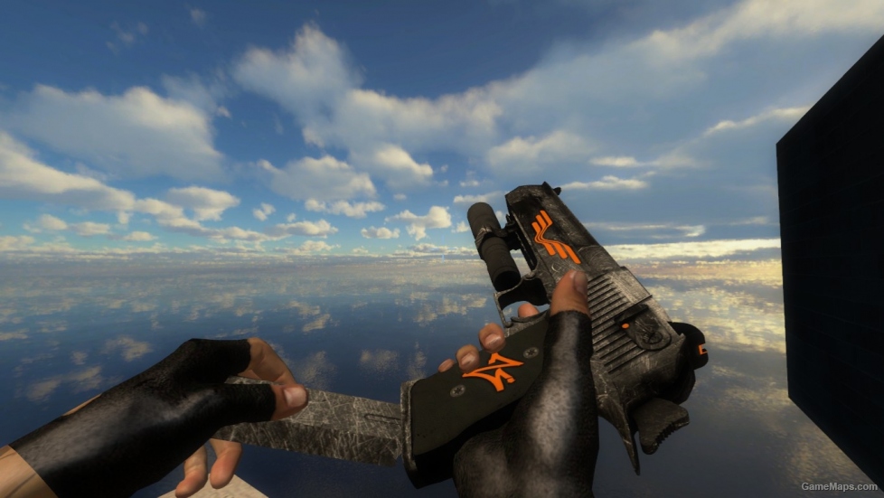 Desert Eagle re-texture with Zenon Master's Style