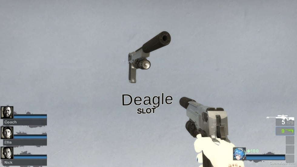 Desert Eagle SILENCED v7 (request) [Gunfire Sound fix version]