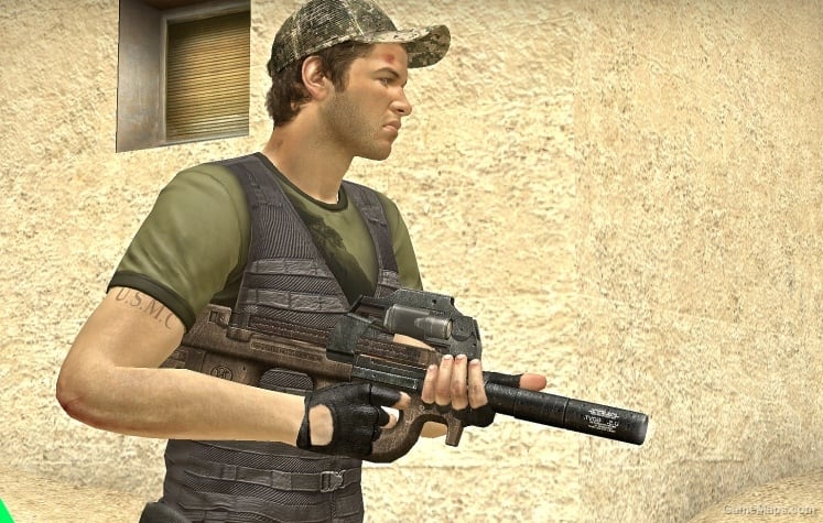 Desert Recon FN P90