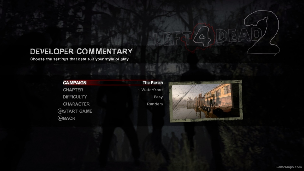 Developer Commentary from L4D (Mod) for Left 4 Dead 2 - GameMaps.com