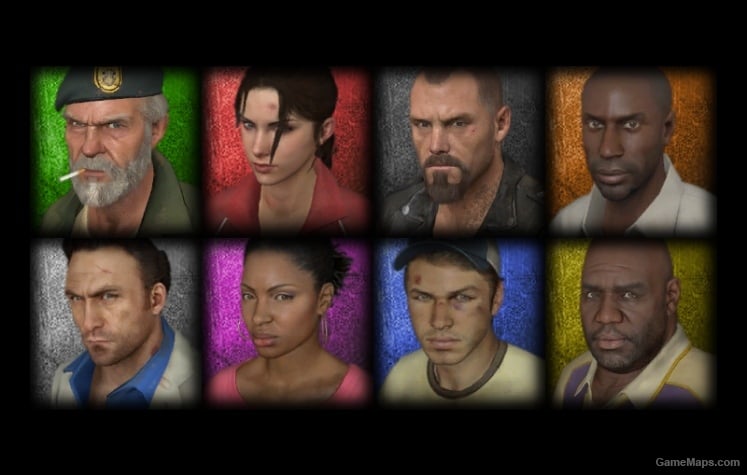 Different Survivor Portraits