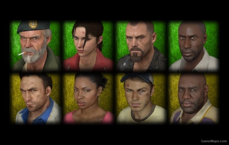 Different Survivor Portraits (Themed Version)