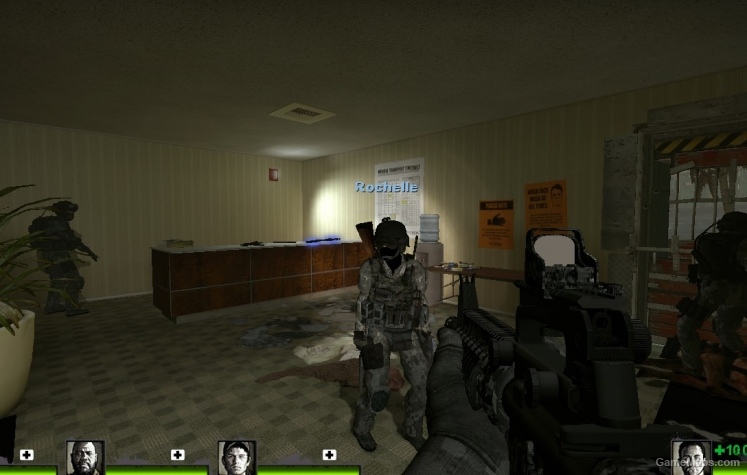 digital camo soldiers