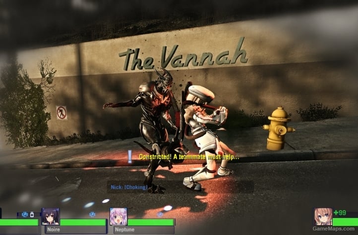 Disciple Shotgun - Marauder Shields, but I won't release him if you are not Neptunia fan mod. Disciple Shotgun