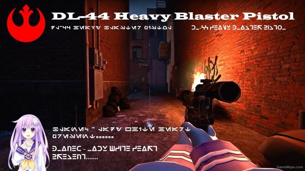 DL-44 Heavy Blaster Pistol (Star Wars) - DL-44 Blaster Pistol. DL-44 Heavy Blaster Pistol (Star Wars)