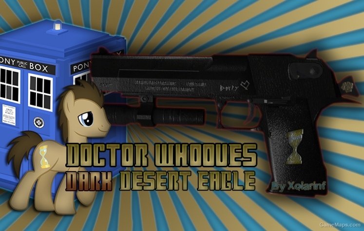 Doctor Whooves desert eagle (darker version)