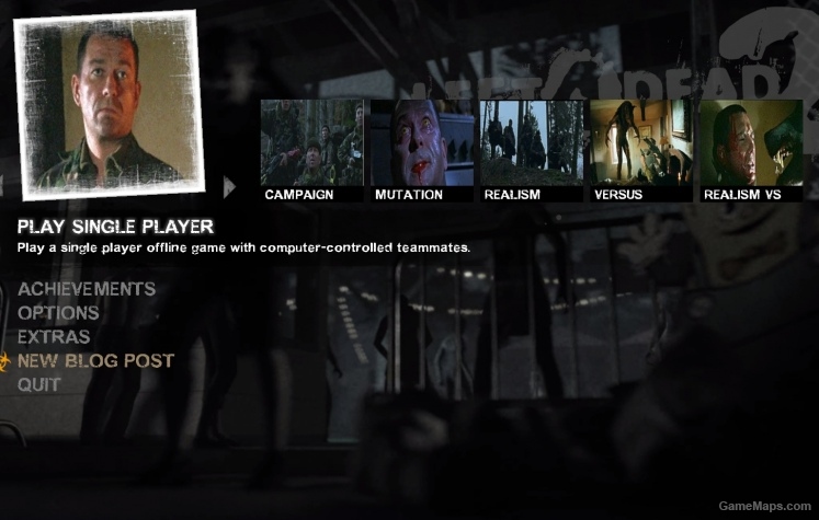 Dog Soldiers Main Menu