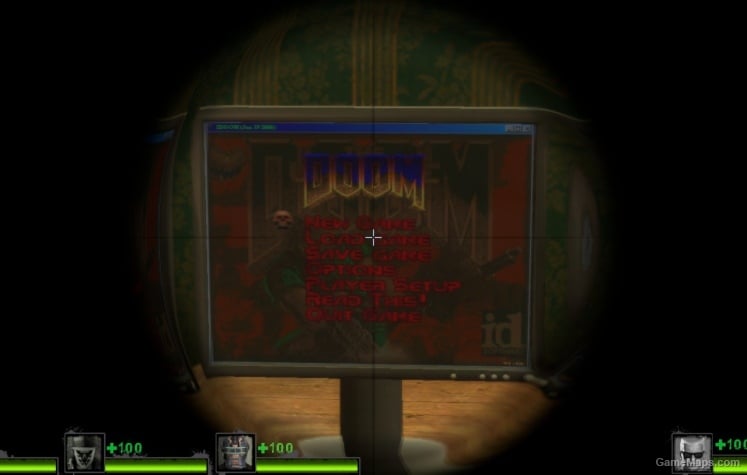 Doom Computer Screen