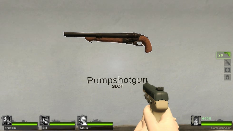 DOOM Super Shotgun (Pump shotgun) v2