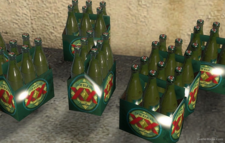 Dos Equis for cola bottles