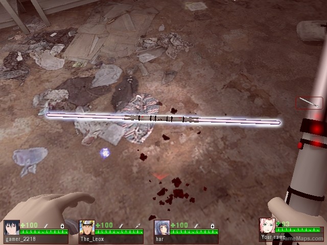 Double Bladed Blue Lightsaber (GUITAR)