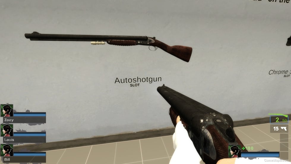 Double Barrel Shotgun (Autoshotgun) v6