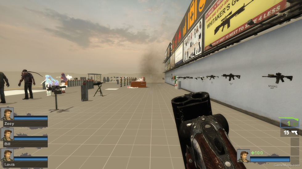 Double Barrel Shotgun (Combat Shotgun) [request]