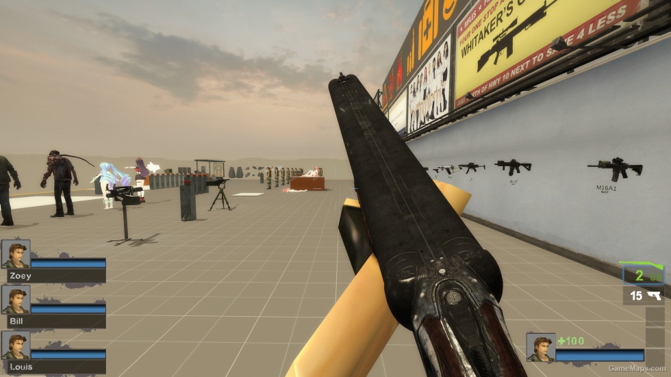 Double Barrel Shotgun (Combat Shotgun) [request]