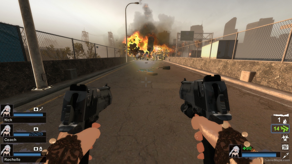 Dual Desert Eagles (Dual pistols) [request]