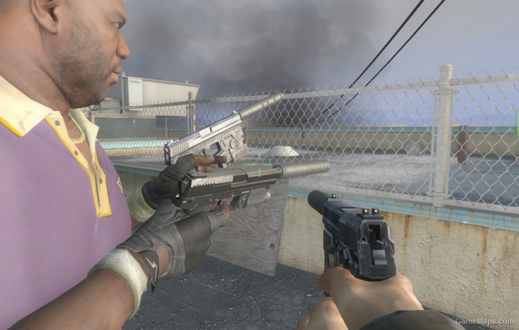 Dual HK Pistols - Silenced