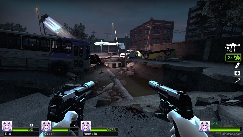 Dual HK Pistols (black) - Silenced